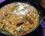Foto del paso 7 de la receta Alubias con calamares y chorizo