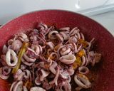 Gambar langkah 4 resipi Sotong Berlado.