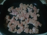 Salsa de pollo al verdeo
