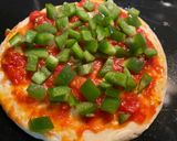 รูปขั้นตอนการทำที่ 1 ของ Veggie Pizza Mushroom