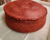 Foto langkah ke 5 dari resep Red Velvet Cake (Metode Kukus).