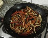 Foto del paso 2 de la receta: Fideos con verdura salteada