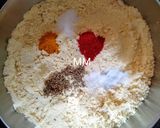 A picture of step 1 of Fafda.