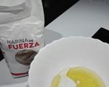 Foto del paso 2 de la receta: Tarta salada de masa casera con cerveza 🍺🍄