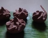 A picture of step 4 of Ragi Elu Modak/Finger Millet sesame seed modak.