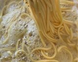 Gambar langkah 1 resipi Mee Lidi Goreng Basah.