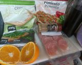 Foto del paso 1 de la receta: Medallones de pavo a la naranja y vermut, sobre judías verdes