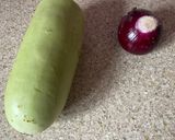 A picture of step 1 of Bottle gourd dumplings (Dudhina muthia.