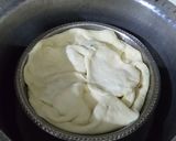 A picture of step 17 of Dajjad khubus pilaf without oven.