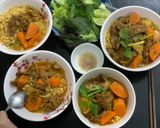 Hình bước làm 3 của món Mì Bò Kho 🍜