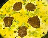 A picture of step 4 of Creamy rich green gravy for koftas.