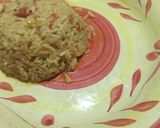 A picture of step 2 of Rice & potato jollof🍛.