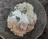 A picture of step 3 of Spinach Corn Cheese Wadas.
