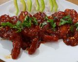 A picture of step 5 of Prawn in hot garlic sauce.