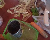 A picture of step 1 of Shepherd's Pie (Pastel de Papas).