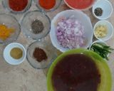 A picture of step 1 of Rajma Lobia ka Salan Kidney Bean Curry.