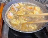 Hình bước làm 5 của món Tôm hùm (Lobster) tẩm bột chiên sốt nấm