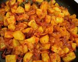 Foto langkah ke 6 dari resep Kentang Teri Balado.