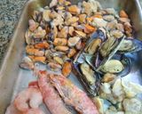 Foto del paso 1 de la receta: Cazuela de mariscos a mi manera