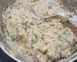 A picture of step 7 of Healthy Protein rich Chilkewali moong dal cups and medu vade for breakfast.