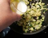 Foto del paso 3 de la receta: Pastel de calabacín y pechuga de pavo