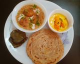 A picture of step 18 of Handi Dum Aloo- Lachha Parathas.