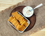 Foto del paso 7 de la receta: 🧀Crackers de calabaza, queso y harina de garbanzo 🧀