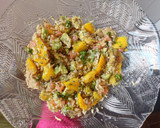 Foto del paso 2 de la receta: Ensalada de arroz, mango, aguacate y salmón