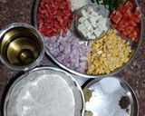 પનીર ચીઝી મેક્સીકન સમોસા રેસીપી સ્ટેપ1ફોટો