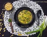 A picture of step 8 of Sweet Corn Soup.