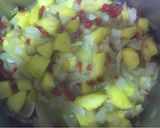 Foto del paso 4 de la receta: Salsa de habanero rojo con mango y cítricos 🔥🔥🔥🆘