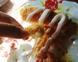 Foto langkah ke 3 dari resep Mozarella Corn Dog.