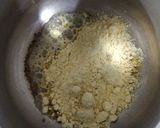 A picture of step 2 of Sindhi kadhi.