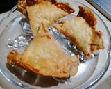 A picture of step 5 of Samosa chaat.