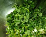 A picture of step 1 of Grilled bajara cham chamiya.