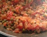 A picture of step 3 of Choliea wala bartha.