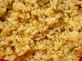 Bocaditos de arroz integral y brócoli