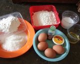 Foto langkah ke 1 dari resep Bolu pandan lembut dan gampang buat nya.