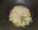 A picture of step 2 of Carrot peas pulao.