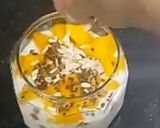 A picture of step 8 of BANANA & MANGO Overnight soaked oats(OATMEAL).