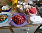 Foto del paso 1 de la receta: Lomo al strogonoff con arroz moldeado