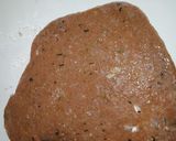 A picture of step 5 of Wholegrain chapati with onion and coriander.