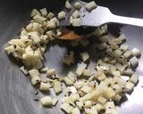 A picture of step 3 of Coconut Moong Dal.