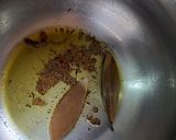 A picture of step 2 of Pudina rice.