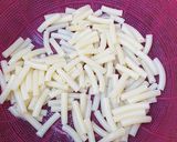 Hình bước làm 1 của món Canh nui gà