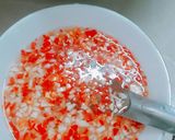 Hình bước làm 2 của món Gỏi gà xé phay (món chay)