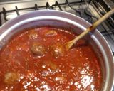 Foto del paso 6 de la receta: Albóndigas en salsa con puré