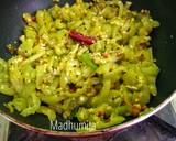 Snake gourd masala fry recipe step 8 photo