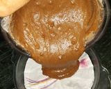 A picture of step 7 of Butterscotch rajbhog ice-cream chocolate cake.