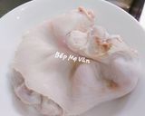 Hình bước làm 1 của món Bao tử hầm tiêu